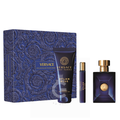 Versace Dylan Blue Pour Homme EDT 3 Pcs Gift Set