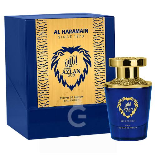 Al Haramain Haramain Azlan Oud Bleu Edition Extrait de Parfum For Him 100ml / 3.3 Fl. oz.