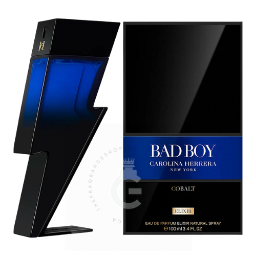 Carolina Herrera Bad Boy Cobalt Elixir EDP Elixir For Him 100 ml / 3.4 Fl. oz.