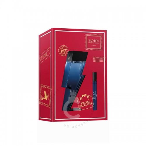 Carolina Herrera Bad Boy Cobalt EDP Gift Set For Him 100 ml / 3.4 Fl. oz.