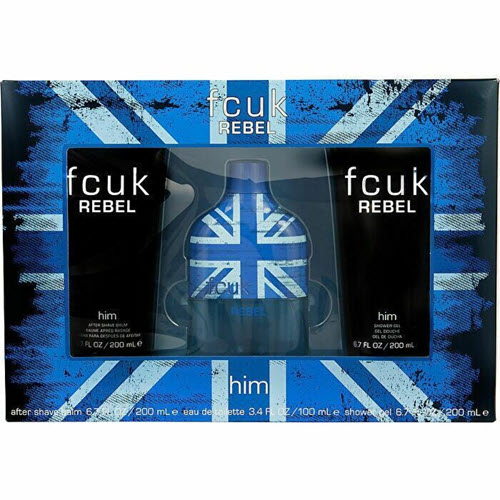 FCUK  French Connection Rebel 3psc Gift Set For Him