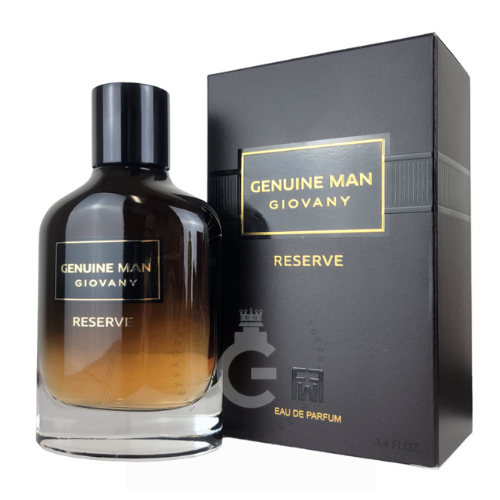 Fragrance World Giovany Genuine Man Reserve EDP For Him 100 ml / 3.4 Fl. oz.