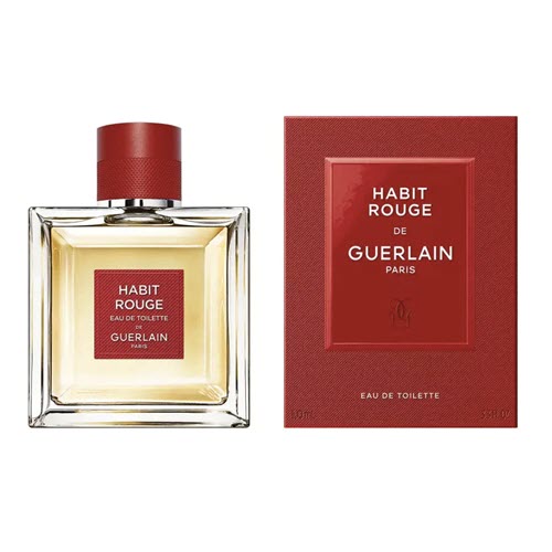 Guerlain Habit Rouge De Guerlain Paris EDT For Him 100ml / 3.3oz