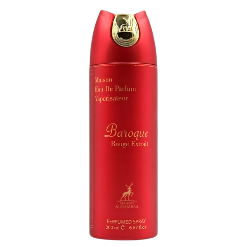 Lattafa Maison Alhambra Baroque Rouge Extrait Perfumed Spray Deodorant For Him / Her 200 ml / 6.67 Fl. oz.