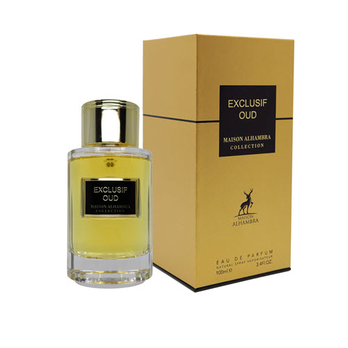 Lattafa Alhambra Exclusif Oud EDP For Him / Her 100 ml / 3.4 Fl. oz.