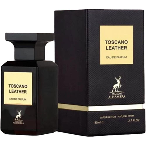 Lattafa Alhambra Toscano Leather EDP For Him / Her 80 ml / 2.7 Fl. oz.