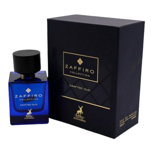 Lattafa Alhambra Zaffiro Collection Crafted Oud EDP For Him / Her 100 ml / 3.4 Fl. oz.