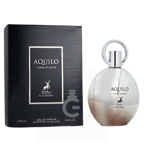 Lattafa Maison Alhambra Aquilo Pour Homme EDP 100 ml / 3.4 Fl. oz.