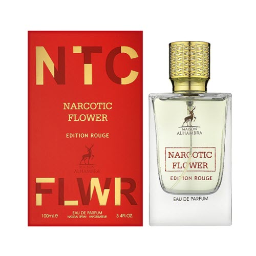 Lattafa Maison Alhambra Narcotic Flower Rouge EDP For Him / Her 100ml  / 3.4oz