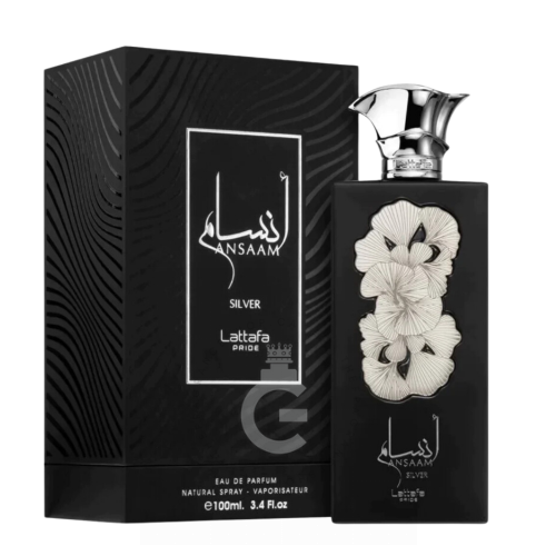 Lattafa Pride Ansaam Silver EDP For Him / Her 100 ml / 3.4 Fl. oz.