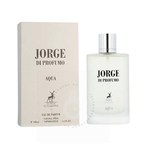 Lattafa Maison Alhambra Jorge Di Profumo Aqua (Acqua Di Gio Profumo Twist) EDP For Him 100ml / 3.4Fl.Oz.