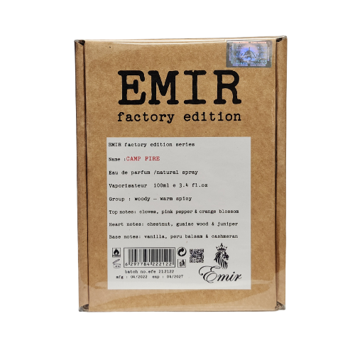 Paris Corner Emir Factory Edition Camp Fire EDP For Him / Her 100mL