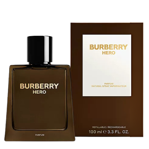 Burberry Hero Parfum For Him Refillable / Rechargeable 100 ml / 3.3 Fl. oz.