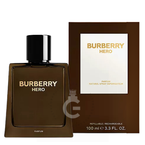 Burberry Hero Parfum For Him Refillable / Rechargeable 100 ml / 3.3 Fl. oz.