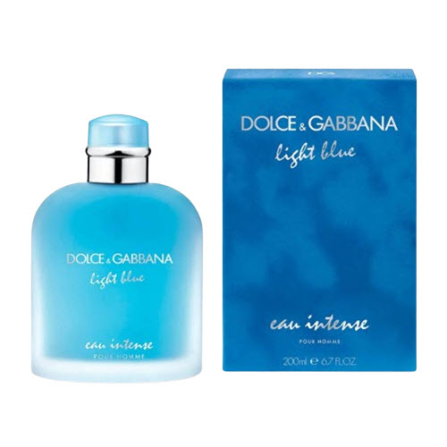 Dolce & Gabbana Light Blue Eau Intense EDT For Him 200ml / 6.7 Fl oz ...