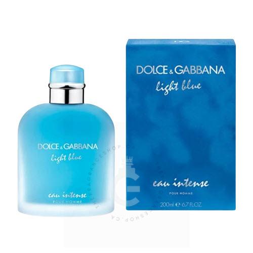 Dolce & Gabbana Light Blue Eau Intense EDP For Him 200ml / 6.7 Fl oz