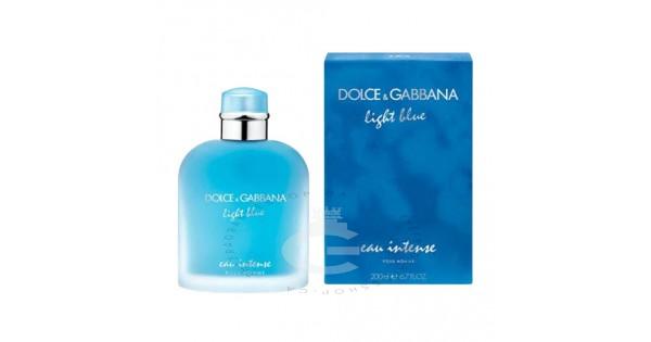 Dolce Gabbana Light Blue Eau Intense EDT For Him 200ml 6.7 Fl oz Eau Intense