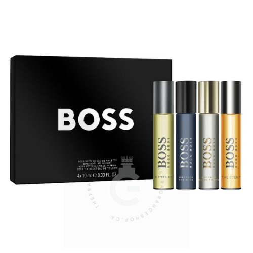 Hugo Boss 4pcs Mini Collection Gift Set For Him