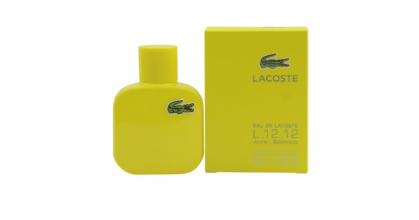 Lacoste Eau De Lacoste L.12.12 Jaune Yellow Optimistic For Him