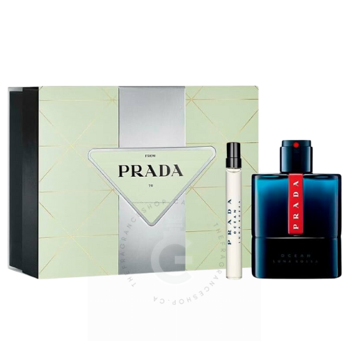 Prada Luna Rossa Ocean EDP 2Pcs Gift Set For Him