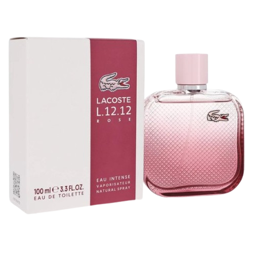 Lacoste Eau De Lacoste L.12.12 Rose EDT Eau Intense For Her 100ml / 3.3Fl.oz