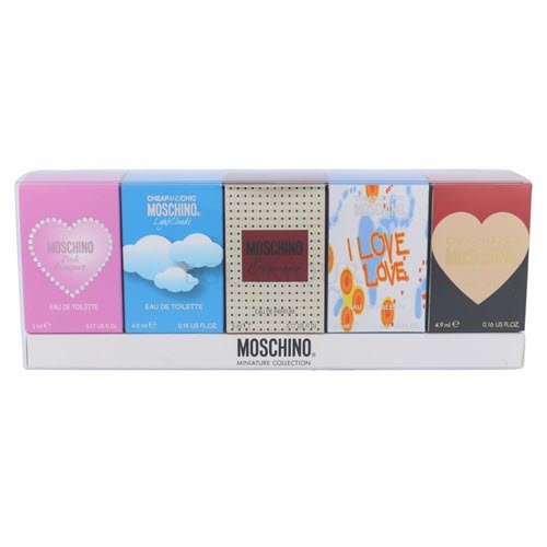 Moschino 5pcs Miniature Collection Gift Set
