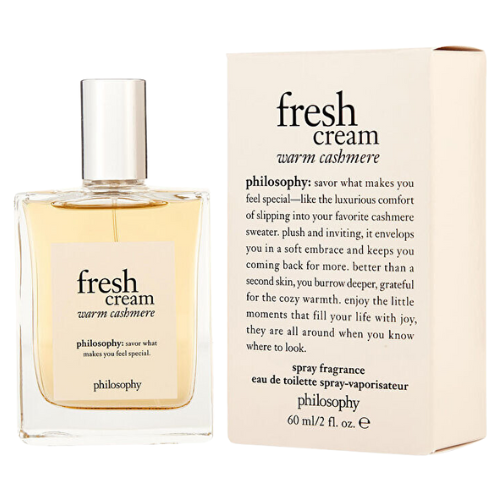 Philosophy Fresh Cream Warm Cashmere EDT For Her 60 ml / 2 Fl. oz.