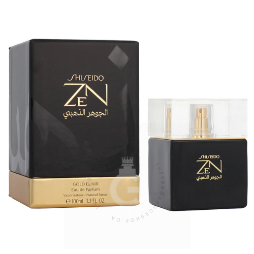 Shiseido Zen Gold Elixir EDP For Her 100 ml / 3.3 Fl. oz.