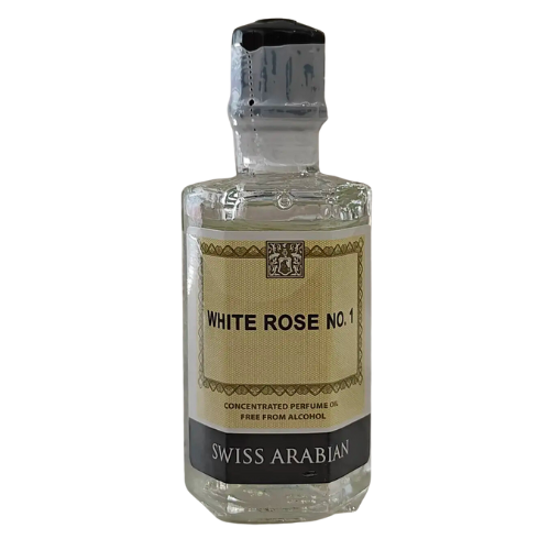 Swiss Arabian White Rose No.1 Concentrated Perfume Oil Alcohol Free For Him / Her 23 ml 