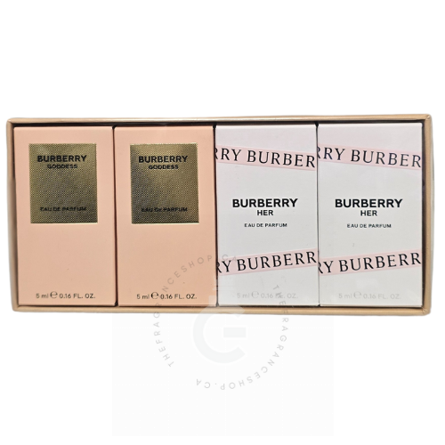 Burberry For Her 4pcs Travel Set