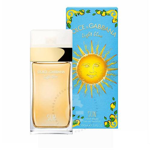 Dolce Gabbana Light Blue Sun EDT For Her 100mL Sun