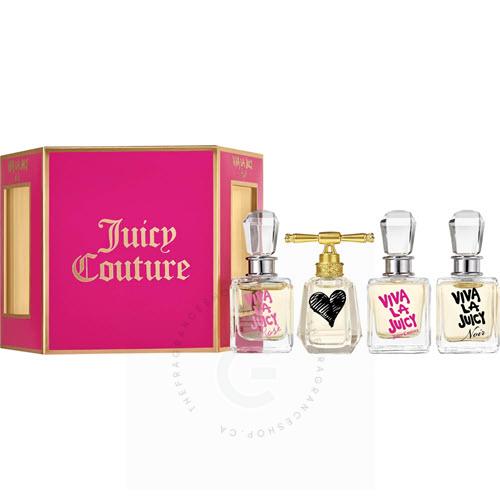 Juicy Couture Viva La juicy 4pcs Gift Set For Her Hexogon Box