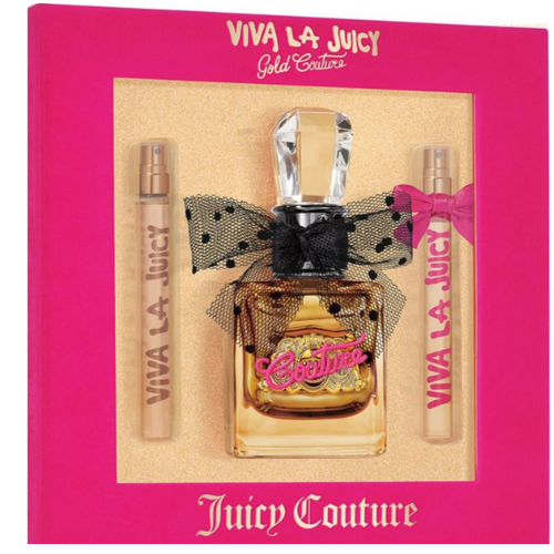 Viva La Juicy Gold Couture Juicy Couture EDP 3 Pcs Gift Set for Her 