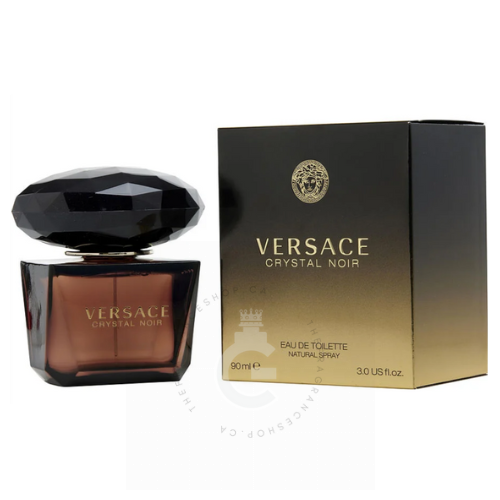 Versace Crystal Noir EDT for Her 90 ml / 3.0 Fl. oz.