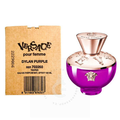 Versace Dylan Purple EDP For Her 100 ml / 3.4 Fl. oz. Tester