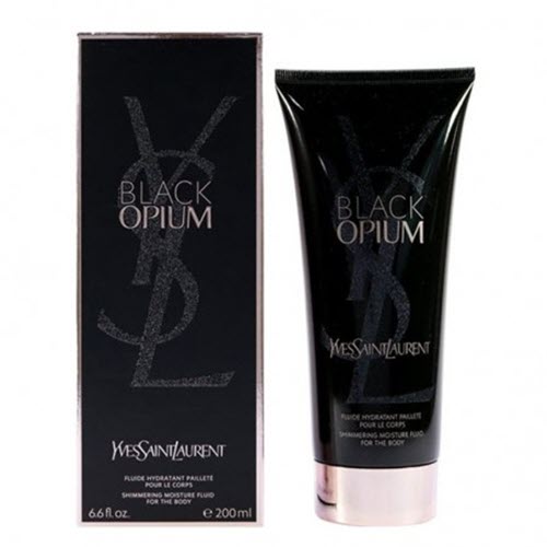 Yves Saint Laurent YSL Black Opium Shimmering Moisture Fluid For The Body For Her 200mL